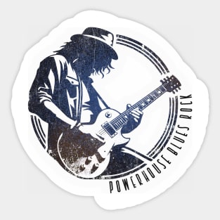 Powerhouse Blues Rock | Blues Rock Guitar Virtuoso Sticker